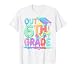 Peace Out 6th Grade Graduation Pastel Drip Dripping Kids T-Shirt
