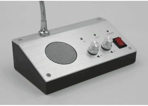 RUNAAJA 2 Way Window Counter Intercom Speaker System for Bank Office Hospital Store New for Bunsiness Bank Counter Store Restaurant Office Station School
