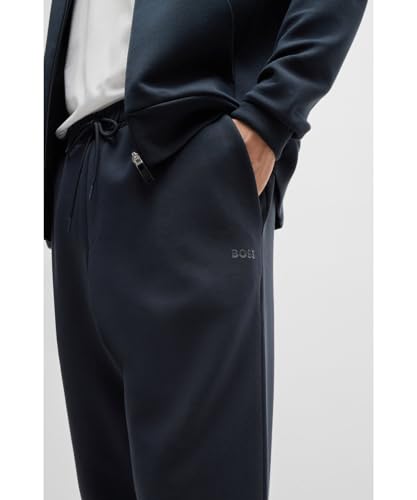 Jogging ajusté en coton stretch - vue 6