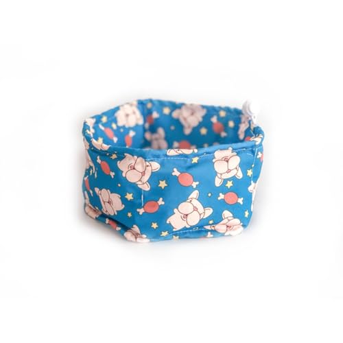 BQQB 犬用猫用 首ひんやり 暑さ対策 熱中症対策 首冷 保冷剤つき 冷触感生地 簡単装着 軽量 犬クールネック クールバンド (M(45-60cm),スタイル10)