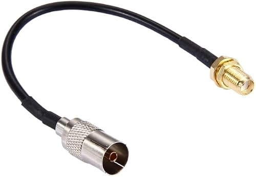 15Cm Sma Female To Tv Female Rg174 Coax Cable