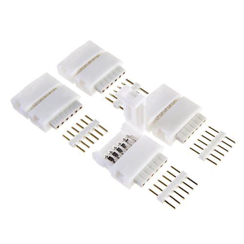 Litcessory 6�s�� - �J�b�g�G���h�R�l�N�^�[ Nanoleaf Essentials���C�g�X�g���b�v�Ή� (4�p�b�N�A�z���C�g)
