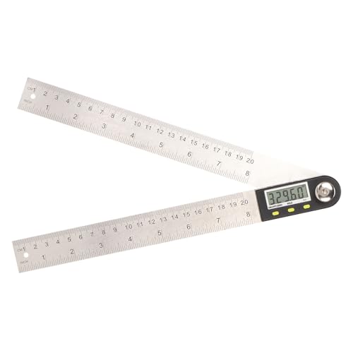 Règle d'angle numérique en acier inoxydable durable pour outil de mesure - 5