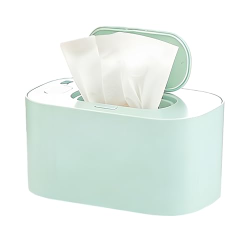 Calentador de toallitas portátil, soporte para toallitas con temperatura constante, dispensador de gran capacidad, para el hogar, viajes, coche, cuidado de niños, guardería, cambiador, mesita de noche