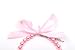 XKSRWE Dog Cat Pearls Necklace Collar with Rhinestone Bone Charm Pet Puppy Jewelry (Pink, Large)