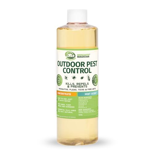 Mosquito Magician Liquid Concentrate - Kills Mosquitoes, Fleas, & Fire Ants, Use...