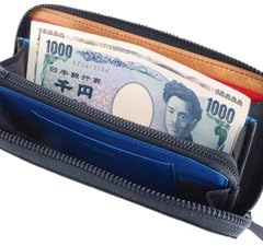 Dakota ブラック 長財布 ラウンドファスナー Dakota 長財布 ラウンドファスナー イタリア製牛革 本革 BLACK LABEL