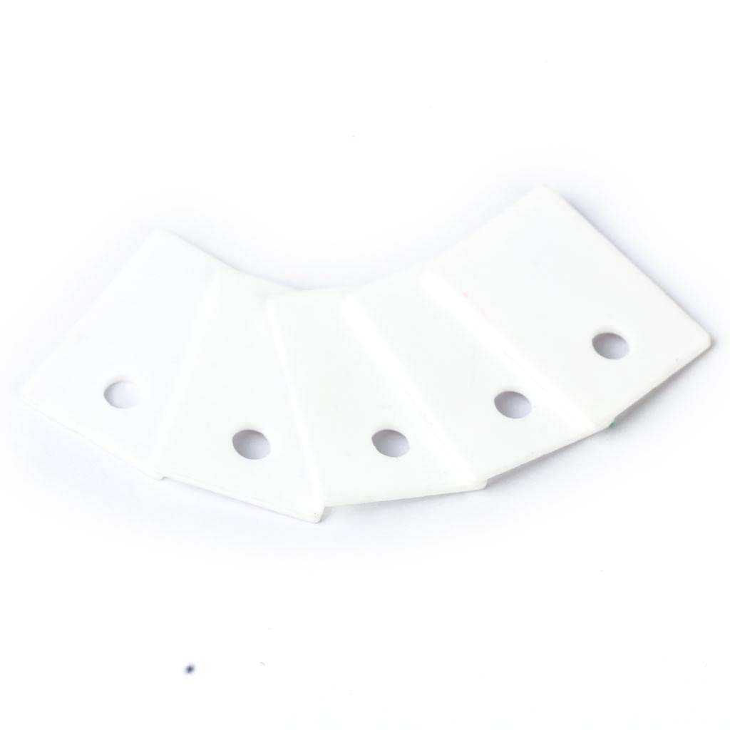 MagiDeal Kit 10x TO220 Transistor Ceramici Isolamento Tiristori Isolatori Mica