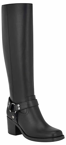 Nine West Bottes hautes Koop3 chaussures montantes élégantes sans talon