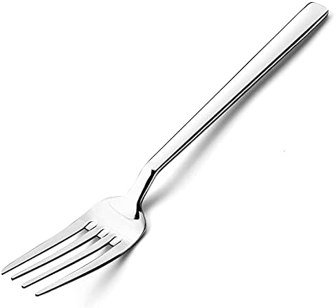 CAMRI Forks Set of 12 Dinner Fork Stainless Steel , Heavy Duty , Silver , Mirror Polished , Cutlery Table Forks Set for Home , Kitchen & Restaurant, Dishwasher Safe 20.3 cm / 8 in (C62 - 12 Pcs)