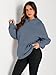 Trendy Queen Womens Oversized Hoodies Fleece Sweatshirts Fall Fashion Pullover Sweaters Winter Clothes Dusty Blue M
