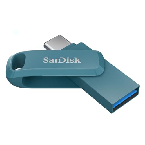 Image of SANDISK 1TB Ultra Dual Drive Go USB Type-C Flash Drive - Up to 400MB /s, Navagio Bay - SDDDC3-1T00-G46NBB