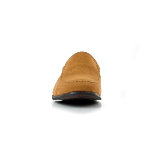 Image of Ferro Aldo Men's Dress Loafer Collection | Modern & Classic Slip-On Styles | Available in Suede, Woven, and Wholecut