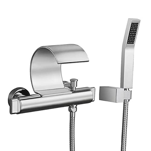 Mitigeur cascade pour baignoire avec douchette pour un spa à la maison