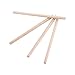 80mm 100pcs Palito de Madera Redondo Varilla de Modelo de Edificio 80mm...