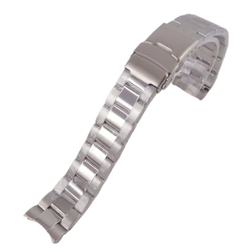 1個 ローズゴールド 38mm VK63 ケース サファイアガラス クロノグラフ クォーツ時計ケース VK63 VK64 多機能ムーブメントに適合(Silver Strap)