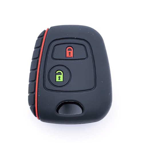 Protection silicone clé voiture Citroen C3 C4 Picasso Xsara étui télécommande 2 boutons