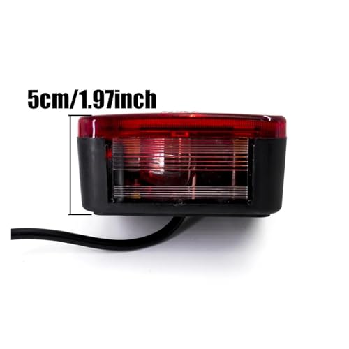 Frein stop et feux circulation LED 12V complets pour remorque
