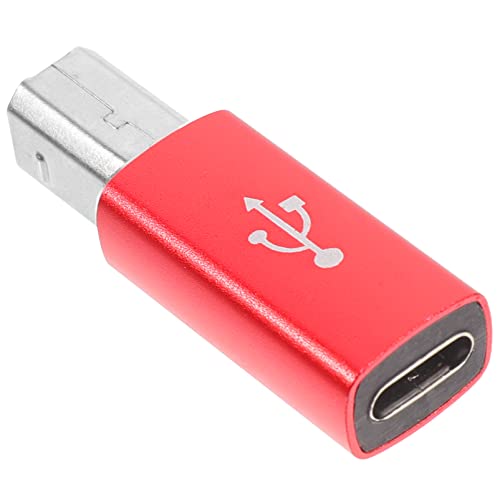 ULDIGI タイプックアダプター type-c アダプター red es USB CからUSB Bへ USB to midi アダプタ ケーブルアダプタ オーディオアダプター アルミニウム合金