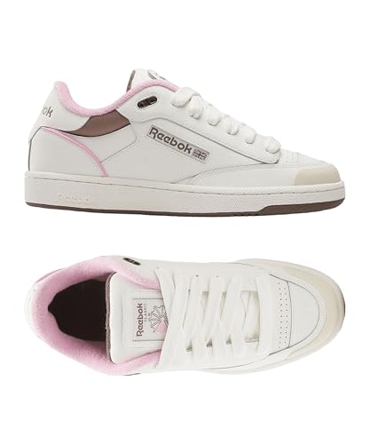 Reebok Mixte Club C BULC Sneaker, Chalk/ASTROROSE/UTILITYBROWN, 38.5 EU