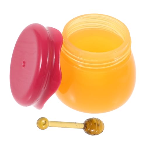 DRESSOOS Tarro De Bálsamo Labial Con Cuchara Contenedor Cosmético Reutilizable De Para Muestras y Lociones Tarro De Crema Con Tapa Para Cuidado Labial
