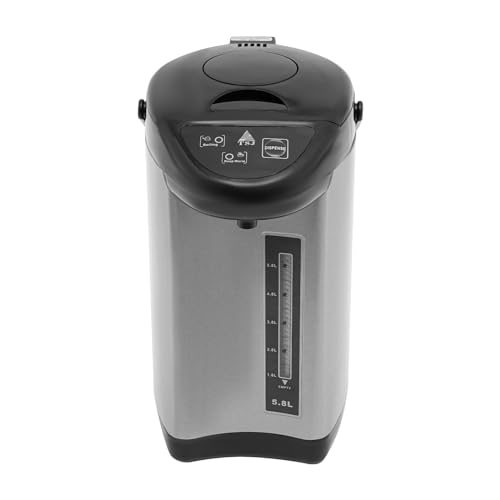 CNCEST Water Boiler Warmer, Electric Hot Water Urn Pot Dispenser, 304 Stainless Steel Removable Water Tank, Instant Auto Boiler and Warmer, Electric Kettle (Black)