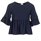 , , , , Tops / Blusen Vila VIHILMA Tops/Blusen Damen Blau - XL - Tops/Blusen