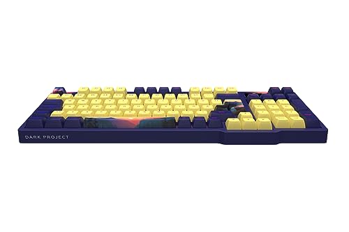 Clavier de jeu stabilisateurs graissés Dark Project 98 SUNSET ISO