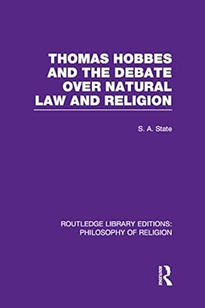 Thomas Hobbes and the Debate over Natural Law and Religion book cover
