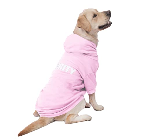 Dog Hoodie,Fashion Soft Cotton Pet Hoodie Hooded Clothes Warm Autumn Winter Coat T-Shirt Costume Apparel for Large Dogs Boxer German Shepherd (XX-Large