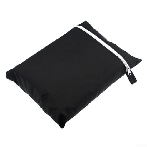 Bebykilemi Cubierta frontal para caravana de 220 x 175 cm, protección de remolque con tiras reflectantes y luces LED, material 210D de 4 capas para nieve