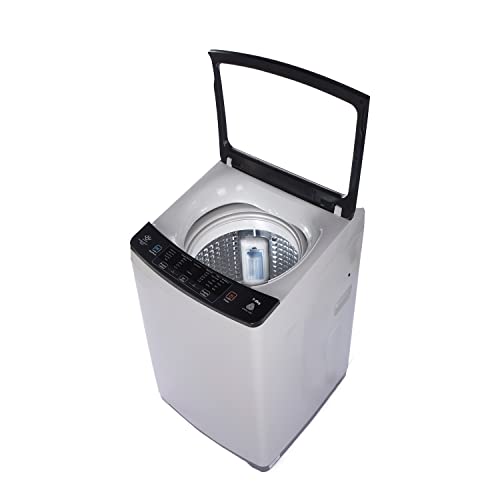Image of Haier HWM70-826NZP 7 Kg Fully-Automatic Top Loading Washing Machine with Softfall Technology, Dual Magic Filter (Moonlight Grey, Quick Wash)