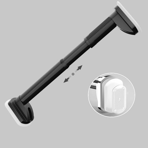 Barre de rideau de douche extensible 280-350 cm en acier inox - 2