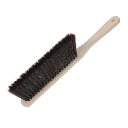 PACKOVE 1pezzi Spazzola per Bucato Spazzola per Pulizia Tessuti Letti Colletti Strumento di Pulizia Portatile Materiale Durevole Scarpe Pavimento Vasca da Bagno Impugnatura in Legno Cordin