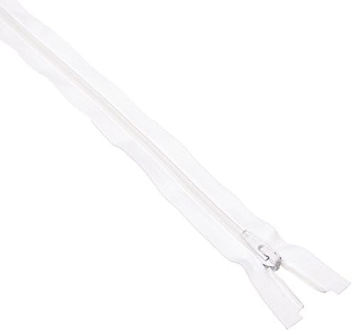 Coats Thread & Zippers F4812-001 Coil Separating Zipper, 12", White image 2