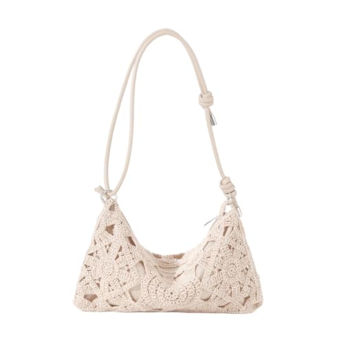 Sac à bandoulière bohème tissé idéal pour vos vacances d'été à la piscine et la plage