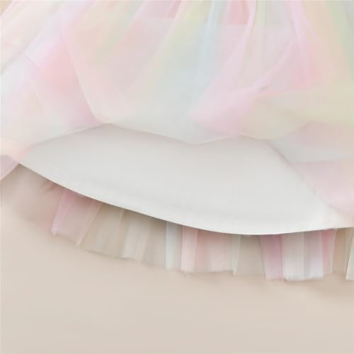 Image of 4th Birthday Outfit Girl,4 Year Old Fourth Four Shirt Skirt Outfit for Toddler Girls