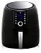 Simple Living XXL 5.8QT Digital Air Fryer. Custom Recipe Book, 3 Accessories & Heat Preservation Function