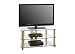 Produktbild MAJA-Möbel 1608 9978 TV-Rack, Messing - Klarglas, Abmessungen BxHxT: 95 x 50,5 x 51,4 cm