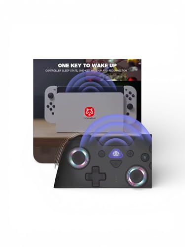 Manette sans fil Nintendo Switch OLED manette PC Bluetooth manette Switch Lite noire Turbo