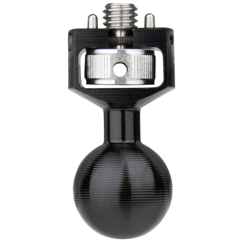 Image of Kupo Super Knuckle Ball with 3 /8 inch-16 Screw and Locating Pin for Anti-Rotation Mounting, CNC Aluminum Ball for Camera Cages and Video Accessories (KG074311)