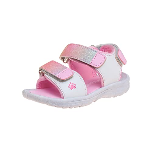 Image of Rugged Bear Girls Sport Active Summer Open Toe Sandals (Toddler)