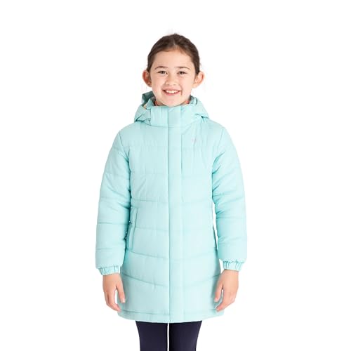 Veste pour fille imperméable et coupe-vent Trespass Ellster manteau matelassé chaud à capuche