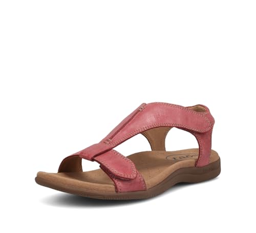 Image of Taos The Show Premium Leather Women's Sandal - Experience Everyday Style, Comfort, Arch Support, Cooling Gel Padding and an Adjustable Fit for Exceptional Walking Comfort