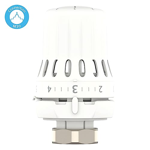 Danfoss React M30x1.5, Termostatkopf mit flüssigkeitsgefülltem Thermostatbalg und eingebautem Sensor