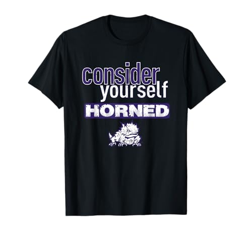 TCU Horned Frogs Consider Officially Licensed T-Shirt