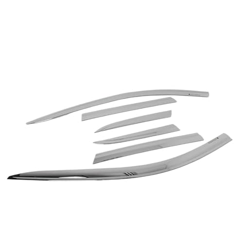 Déflecteur vitre latérale pour Volvo XC60 2018-2025 en chrome