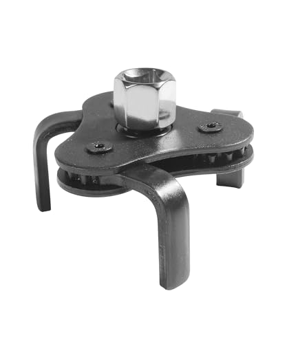 Flaconi Llave Filtro Aceite coche,Llave de Filtro de Aceite,Llave para Filtro de Aceite,Llave de Filtro Aceite 3 Patas,Adecuado para la Mayoría de los Automóviles,Camiones (Blanco)