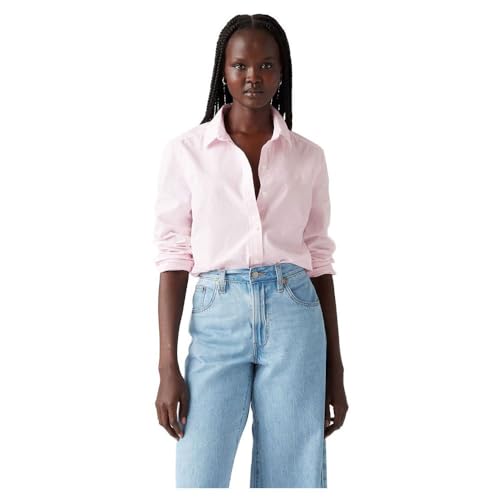 Levi's New Classic Fit BW Camisa Abotonada, Popurrí a Rayas Reynalda, S para Mujer