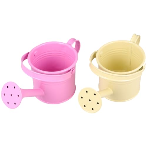 Bouilloire d'arrosage décorative Totority de 15 cm en fer avec long bec verseur de précision - 2